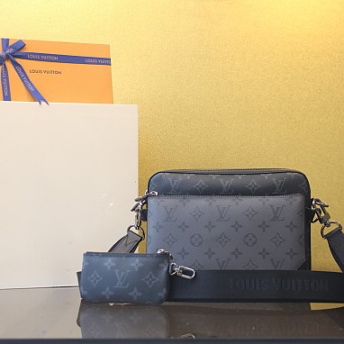 [LOUIS VUITTON] 루이비통 트리오 메신저 모노그램 이클립스 리버스 M69443