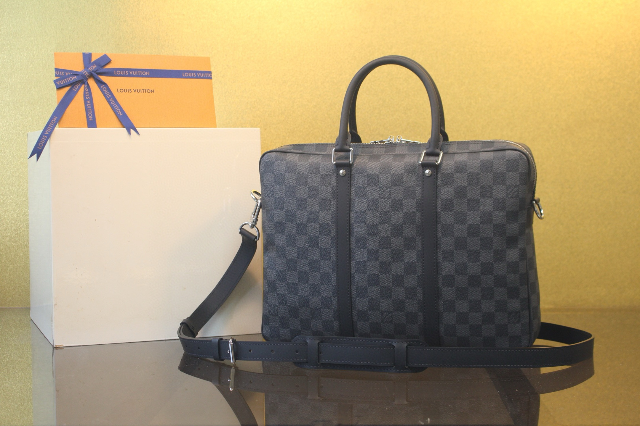 [LOUIS VUITTON] 루이비통 다미에 도큐멍 보야주 PM N41478