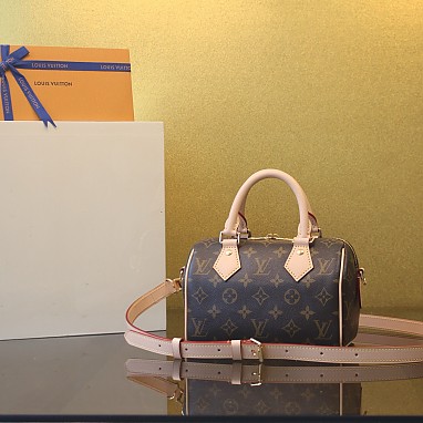 [LOUIS VUITTON] 루이비통 스피디 반둘리에 20 모노그램 M46235