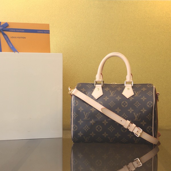 [LOUIS VUITTON] 루이비통 스피디 반둘리에 25 모노그램 M46977