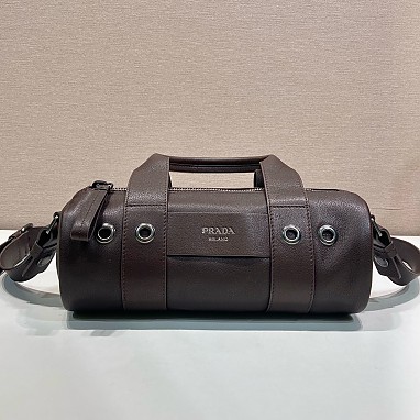 [PRADA] 프라다 미디움 레더 탑 핸들 백 1BB161