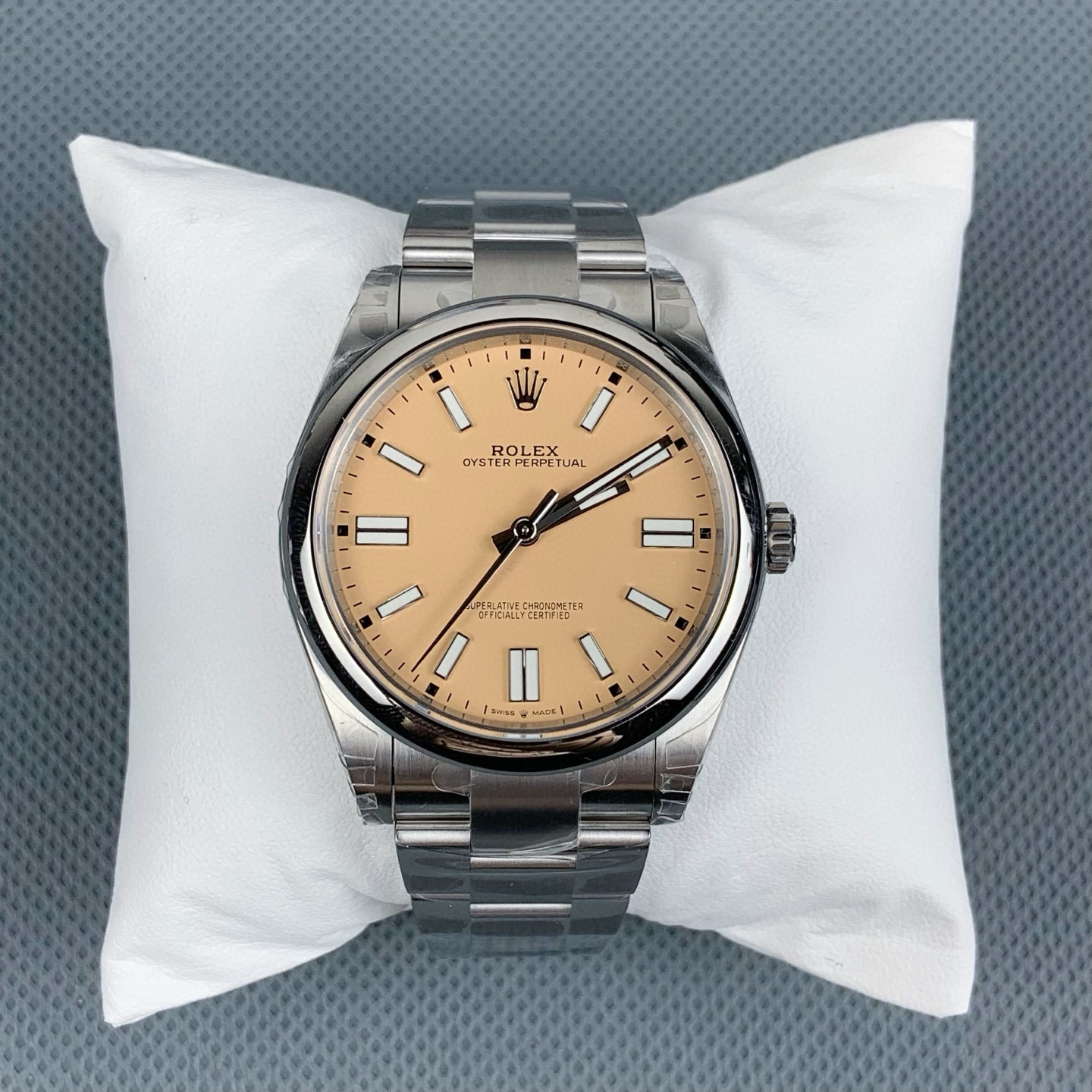 [ROLEX] 로렉스 오이스터 퍼페츄얼 베이지 41mm 134300 (VS공장)