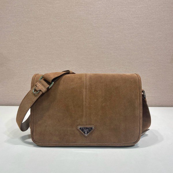 [PRADA] 프라다 스웨이드 숄더백 2VD073