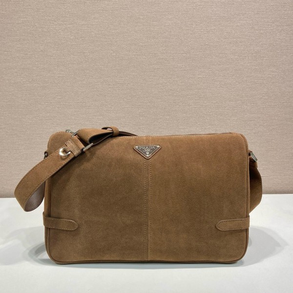 [PRADA] 프라다 스웨이드 숄더백 2VH187