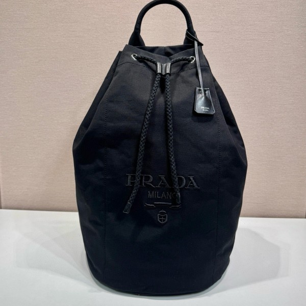 [PRADA] 프라다 리에디션 2005 캔버스 드로스트링 더플백 2VY011