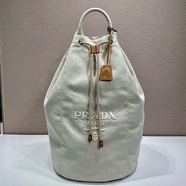 [PRADA] 프라다 리에디션 2005 캔버스 드로스트링 더플백 2VY011