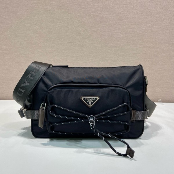 [PRADA] 프라다 리나일론 사피아노 미디엄 숄더백 2VH192