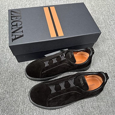 [ZEGNA] 제냐 트리플 스티치 스니커즈 남성용