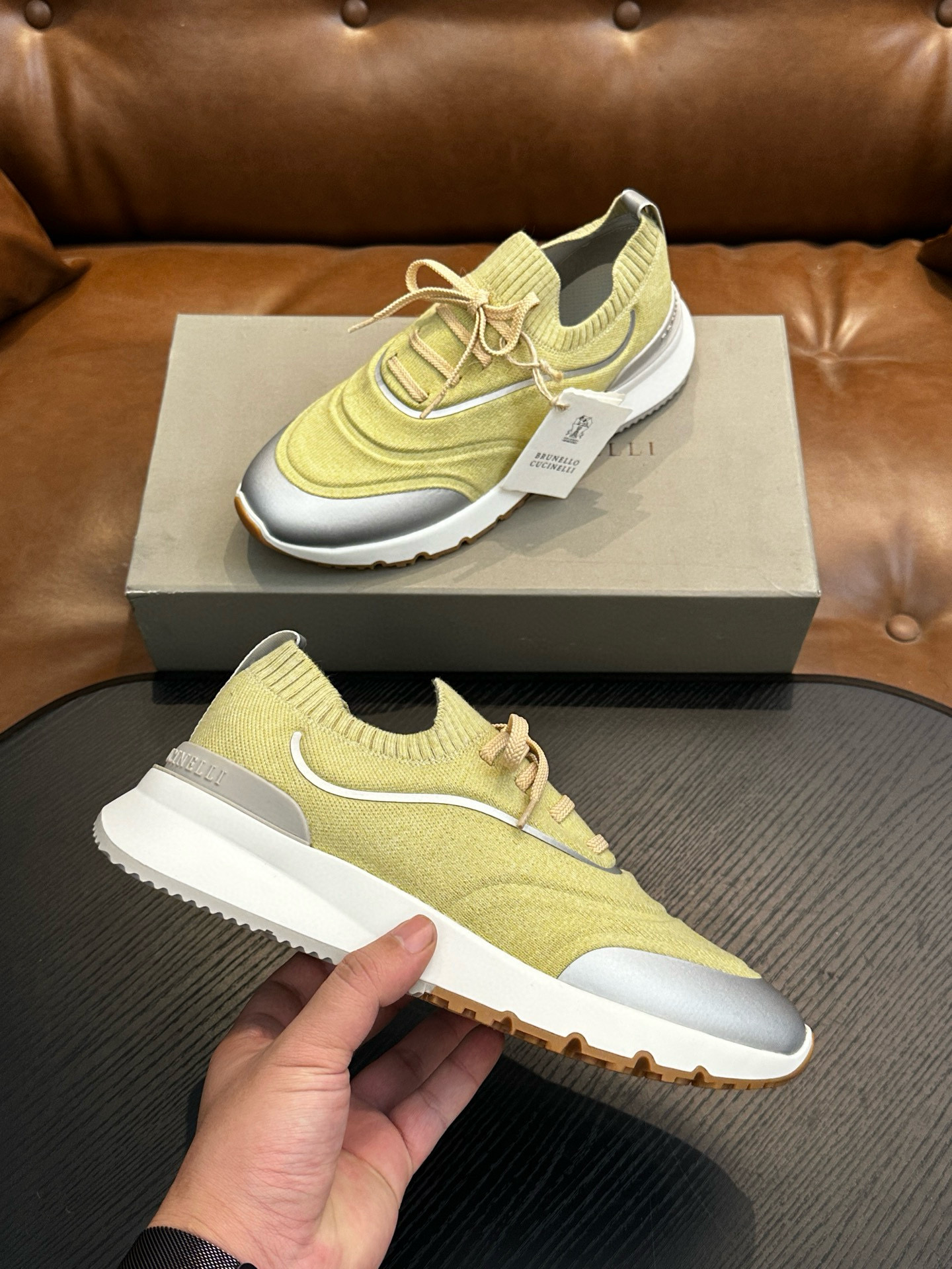 [Brunello Cucinelli] 브루넬로 쿠치넬리 스니커즈 남성용