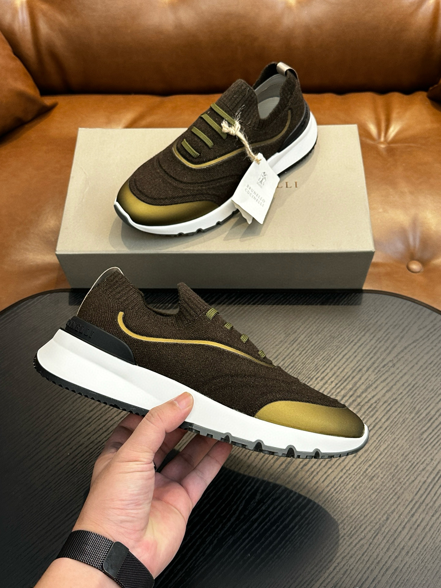 [Brunello Cucinelli] 브루넬로 쿠치넬리 스니커즈 남성용