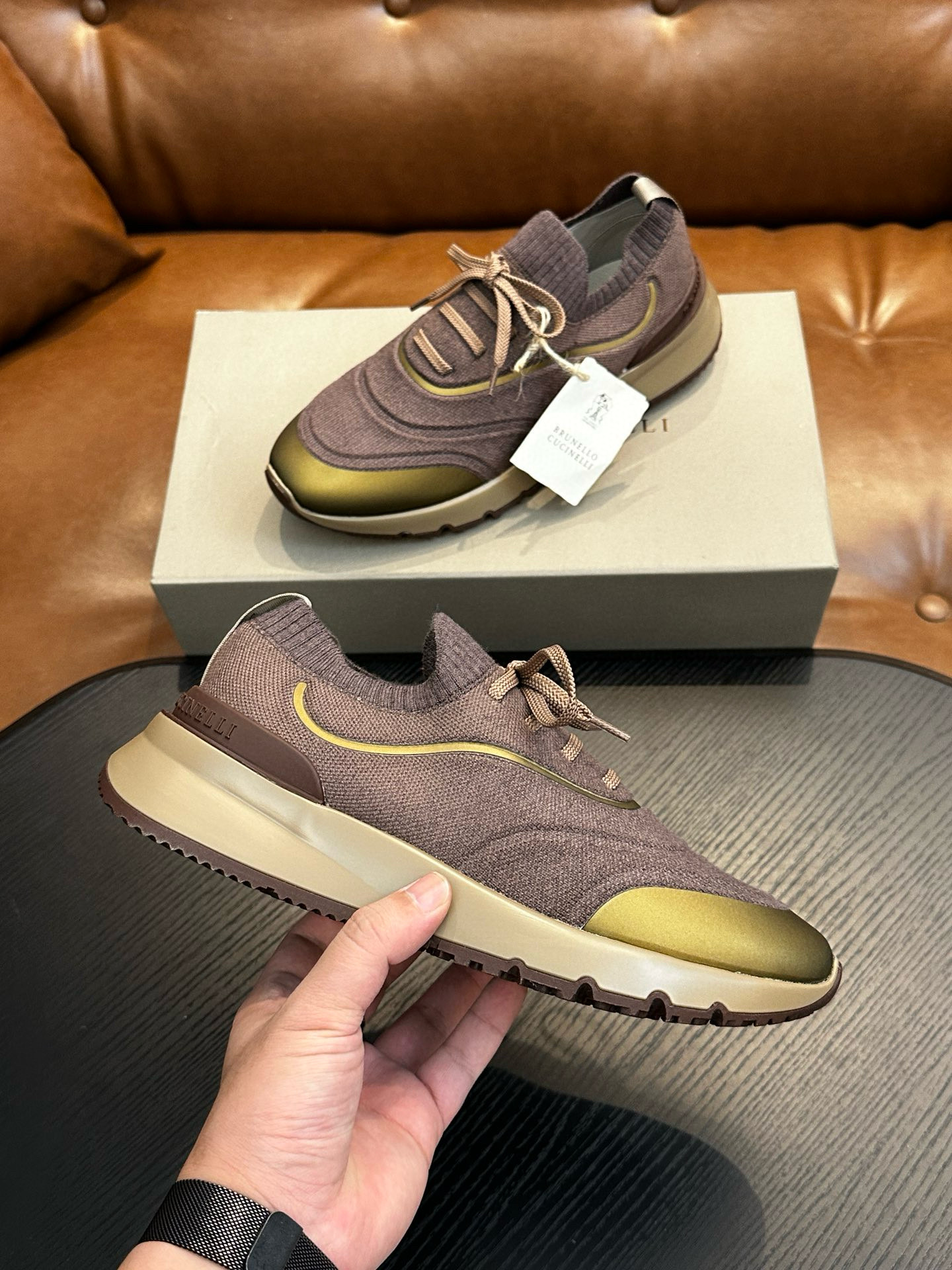 [Brunello Cucinelli] 브루넬로 쿠치넬리 스니커즈 남성용