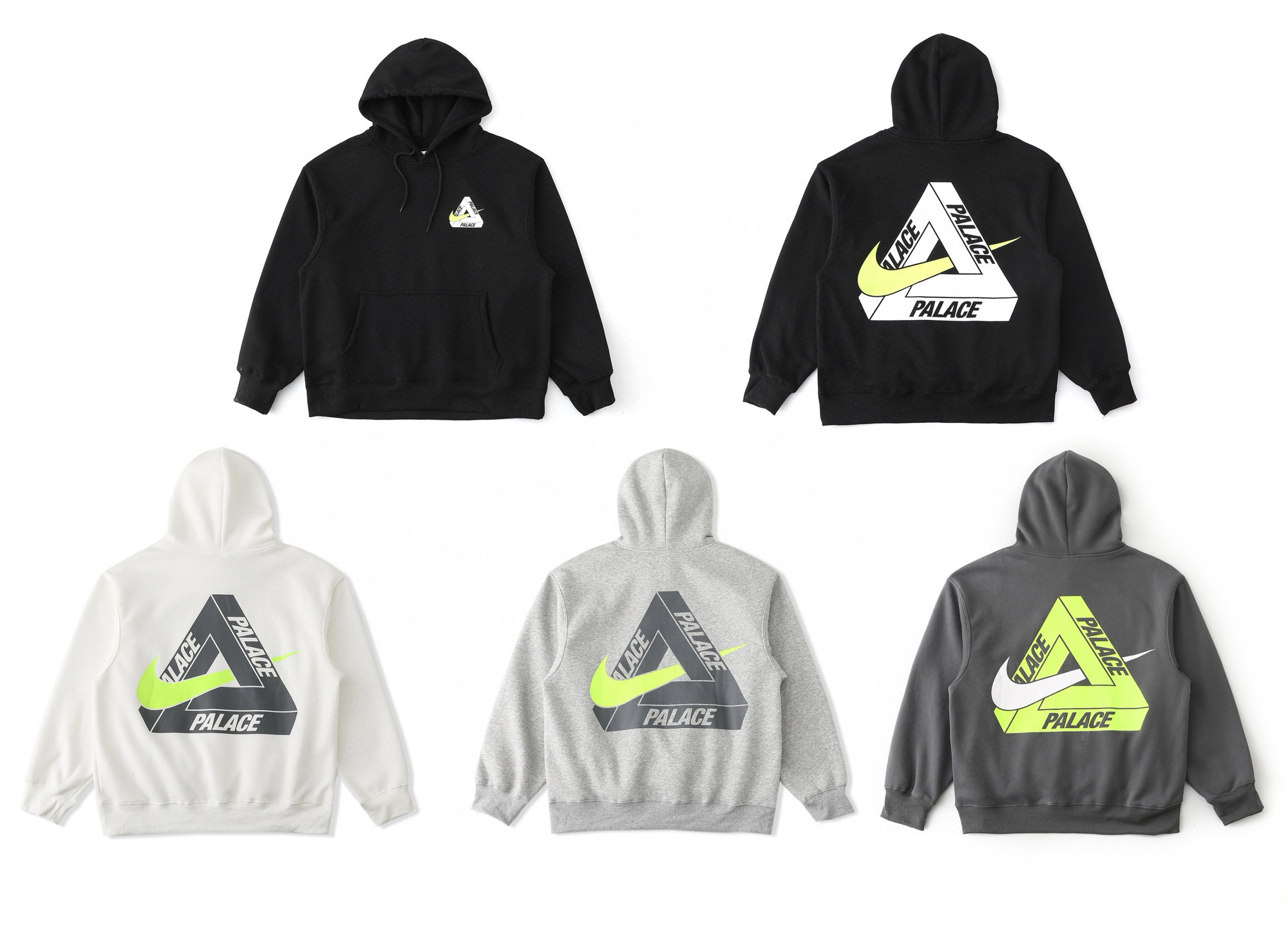 [NIKE] 팔라스 x 나이키 트라이 스우시 후드 블랙 / 차콜 / 연그레이 / 화이트 4컬러 남녀공용