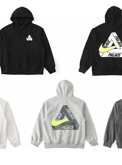 [NIKE] 팔라스 x 나이키 트라이 스우시 후드 블랙 / 차콜 / 연그레이 / 화이트 4컬러 남녀공용