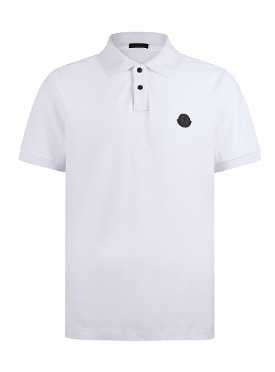 [MONCLER] 몽클레어 블랙 패치 피케 폴로셔츠 화이트/블랙 2컬러 남녀공용