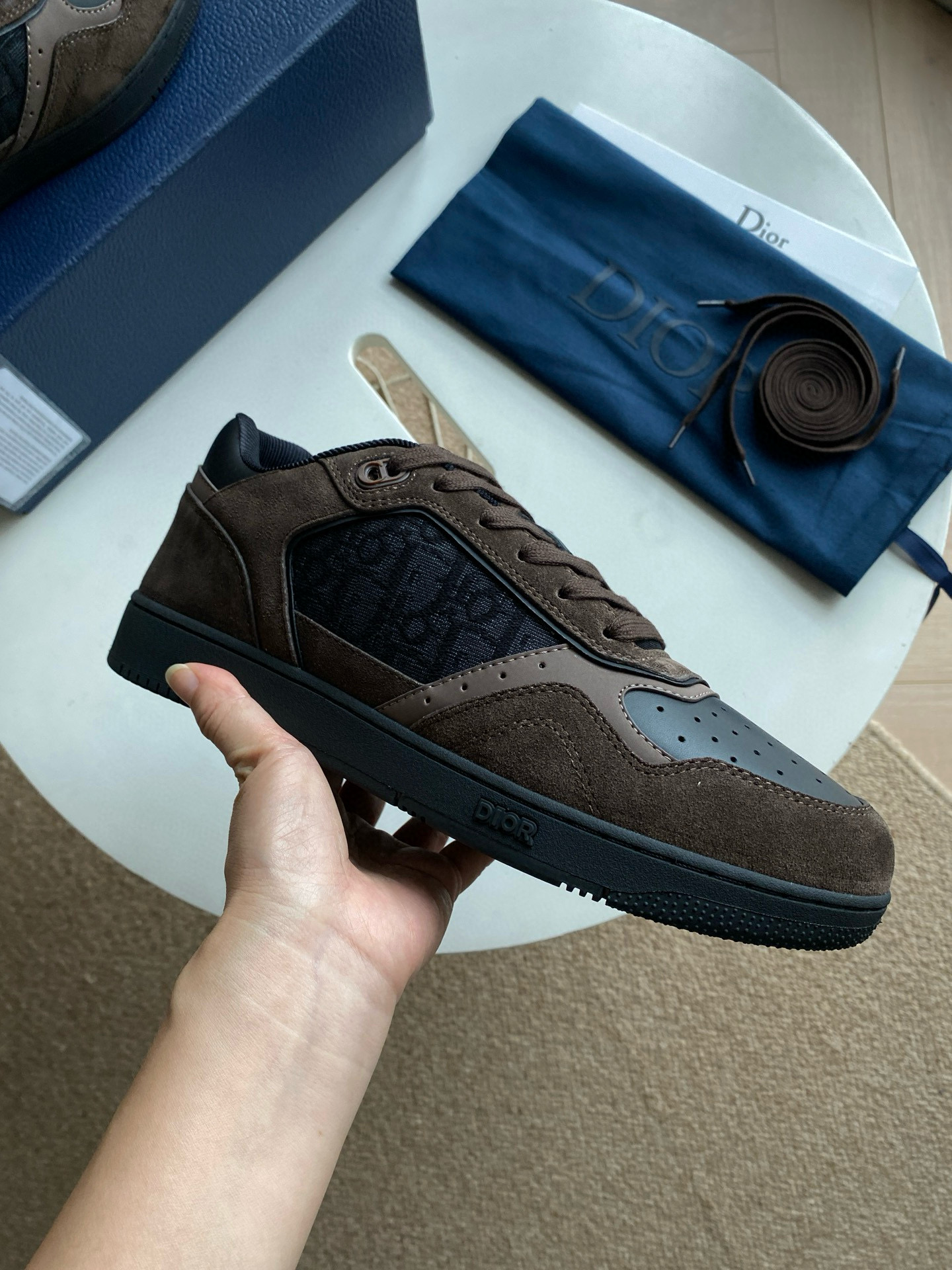 [DIOR] 디올 B27 오블리크 로우 스니커즈 남성용