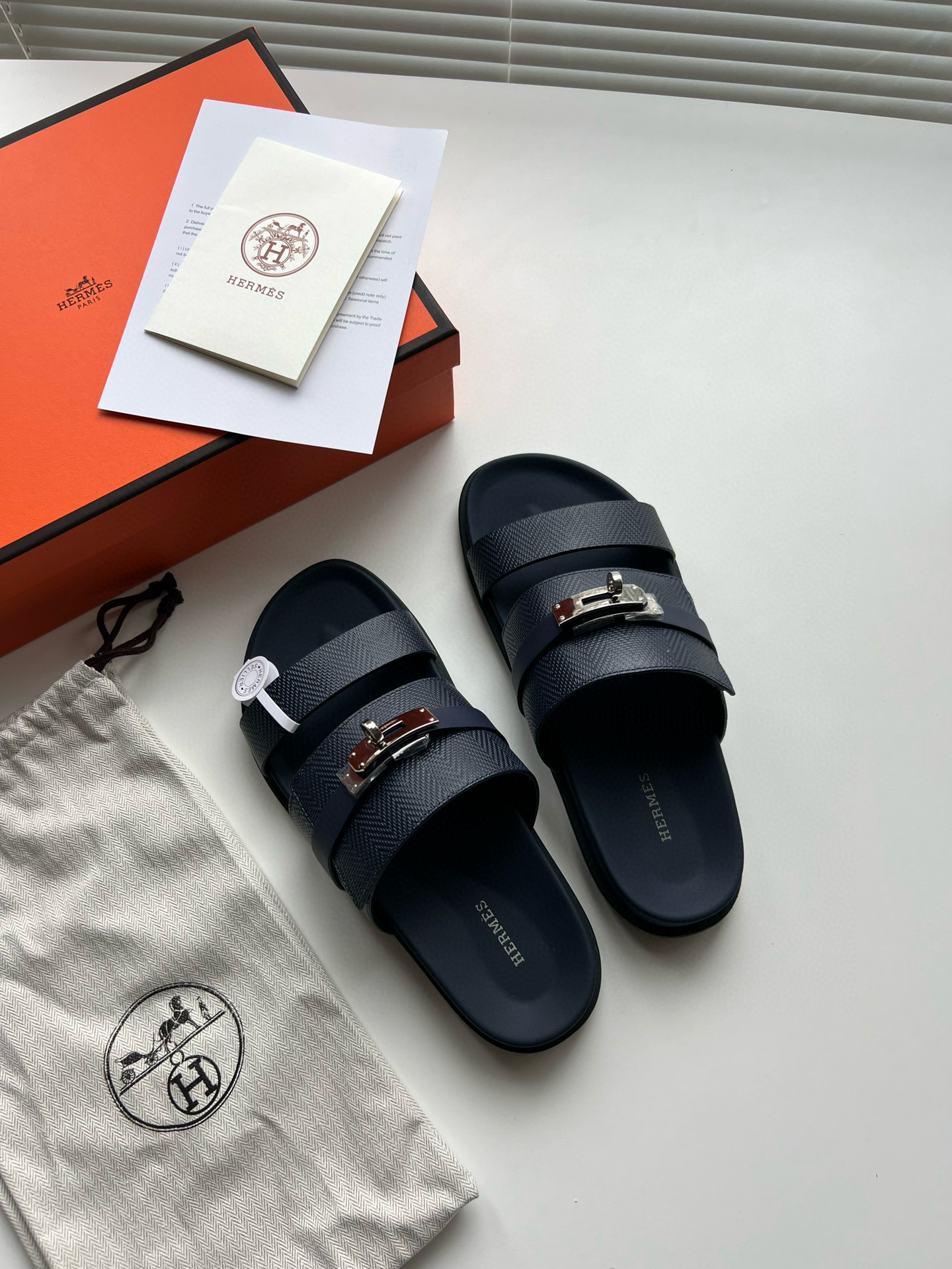 [HERMES] 에르메스 잭슨 샌들 남성용