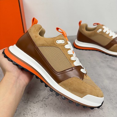 [HERMES] 에르메스 리더 스니커즈 남성용