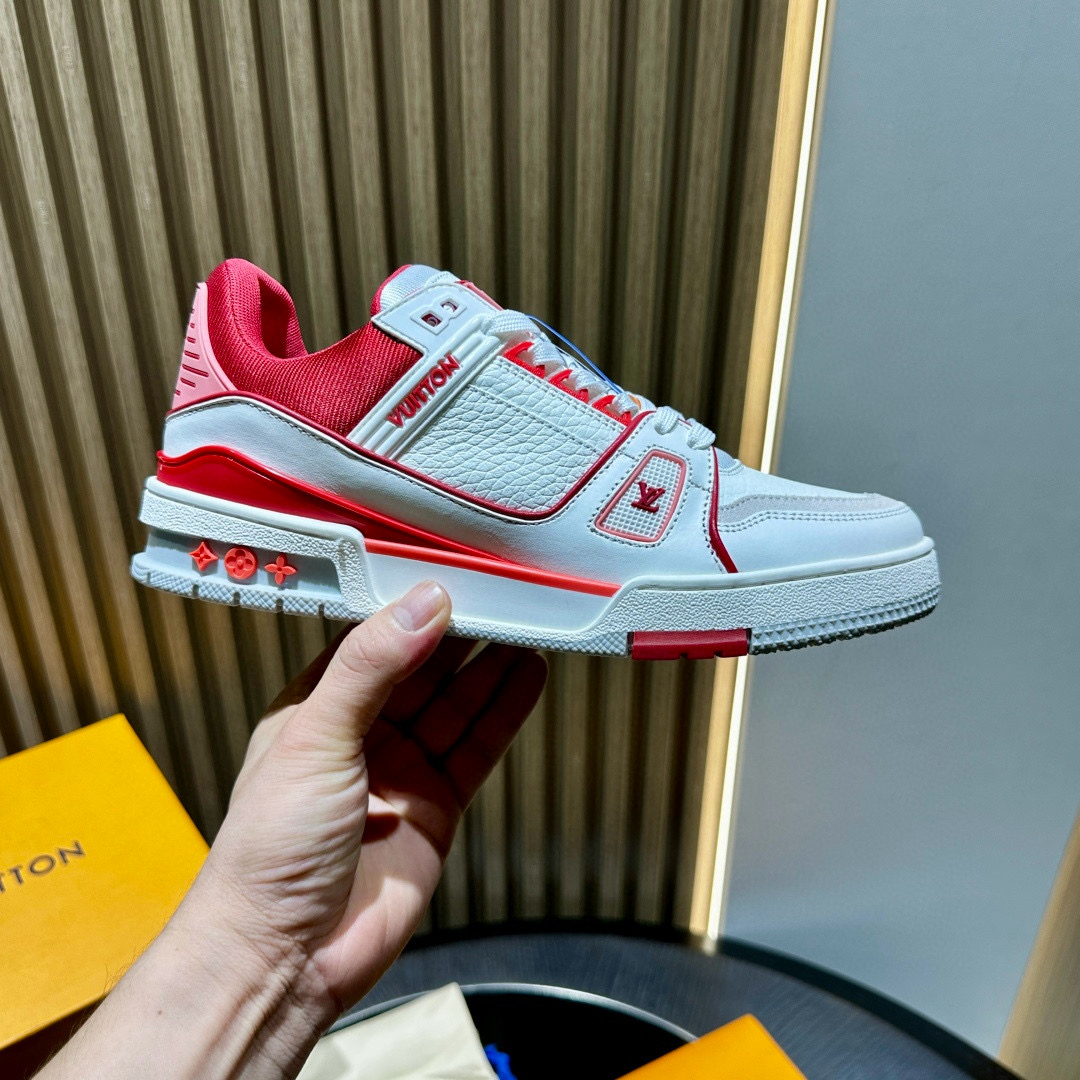 [LOUIS VUITTON] 루이비통 LV 트레이너 스니커즈 남성용