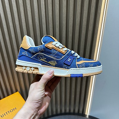 [LOUIS VUITTON] 루이비통 LV 트레이너 스니커즈 남성용