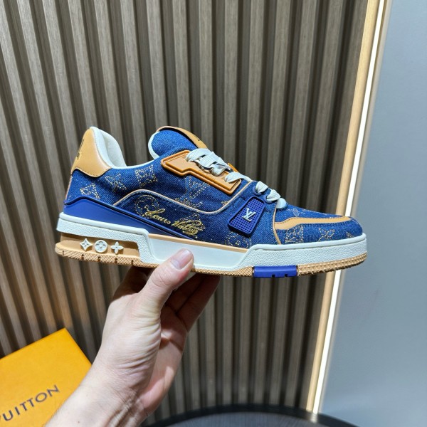 [LOUIS VUITTON] 루이비통 LV 트레이너 스니커즈 남성용