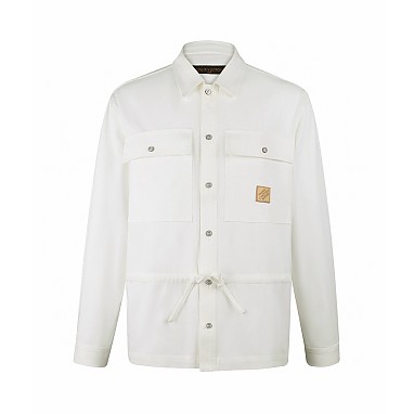 [LOUIS VUITTON] 루이비통 시그니처 자카드 오버셔츠 남성용